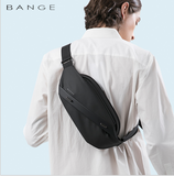 BANGE Outdoor Sport Men Sling Bags Crossbody Pack for Cell Phone Large Capacity Chest Bag Male Waterproof Single Pouch For Earphone