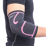 AOLIKES 1PCS Elbow Support Elastic Gym Sport Elbow Protective Pad Absorb Sweat Sport Basketball Arm Sleeve Elbow Brace