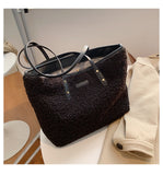 Women's Bags New Lambskin Bags Armpit Shoulder Bags Fashion Large Capacity Tote Bags Handbags