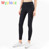 Wyplosz Yoga Pants Skin-friendly nudity High Waist Hip lift Seamless Yoga Leggings Sports Women Fitness Leggings Fitness Pants