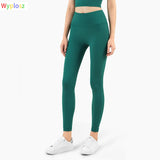 Wyplosz Yoga Pants Skin-friendly nudity High Waist Hip lift Seamless Yoga Leggings Sports Women Fitness Leggings Fitness Pants