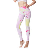 High Waist Printed Quick Dry Stretch Leggings