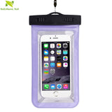 Universal Waterproof Pouch Cell Phones Portable Bag Convenient to use lightweight Useful Swimming Bags