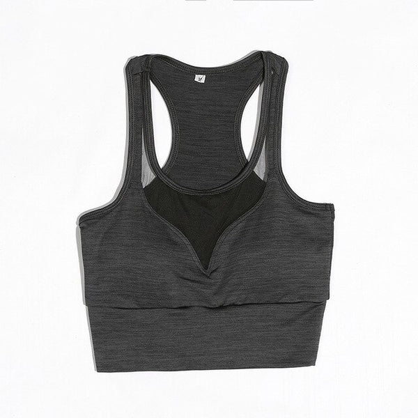 Sports Bra Women Yoga Tops New Fitness Sport Bra Wiith Pad Woman Gym Running Tank Top