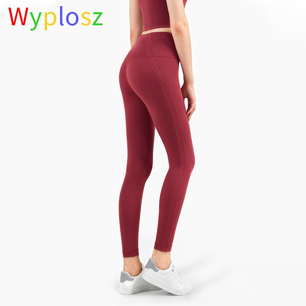 Wyplosz Yoga Pants Skin-friendly nudity High Waist Hip lift Seamless Yoga Leggings Sports Women Fitness Leggings Fitness Pants