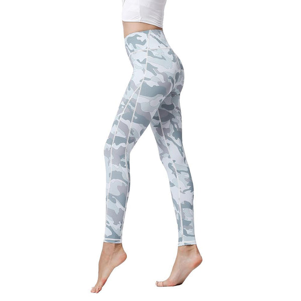 High Waist Printed Quick Dry Stretch Leggings