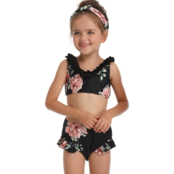 Mother And Daughter Swimsuit Bikini Swimwear Family Matching Clothes