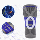 Fitness Running Knee Support Protect Gym Sport Braces Kneepad Elastic Nylon Silicon Padded Compression Knee Pad Sleeve