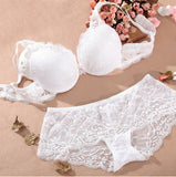 Women Underwear Intimates Set Push up Bra Set Transparent Lace Bra and Panty Set Lingerie Set