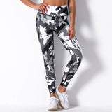 Sexy Leggings Colorful Printed Fitness Leggings Women High Waist Push Up Sport Leggings Seamless Female Gym Pants