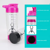 600MLPortable Movement Mixing Water Bottle Vortex Tornado PP Free Kitchen Accessories Electric Automatic Protein Shaker