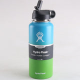 Hydro Flask 32oz Sports Water Bottle 40oz HydroFlask Stainless Steel Insulated Water Bottle Brand vsco Hydro Flask Straw Lid