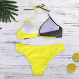 Bikinis Mujer Womens Padded Push-up Bra Bikini Set Swimsuit Bathing Suit Swimwear Beachwear Biquini Maillot De Bain Femme