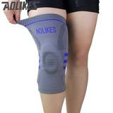 1pc Basketball Knee Brace Compression knee Support Sleeve Injury Recovery Volleyball Fitness sport safety sport protection gear