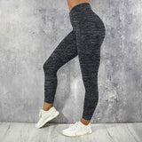 Women's High Waist High Elastic Side Pocket Multicolor Sports Running Fitness Yoga Leggings