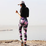 Digital Camouflage Print Yoga Pants Fitness Sport Women Workout Leggings Fitness Pants High Waist Gymming Leggins