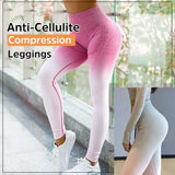 Anti-Cellulite Compression Energy Seamless Leggings Sport Women Fitness Yoga Pants High Waist Stretchy Gym Shark Slim Sport Wear