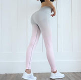 Anti-Cellulite Compression Energy Seamless Leggings Sport Women Fitness Yoga Pants High Waist Stretchy Gym Shark Slim Sport Wear