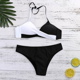 Bikinis Mujer Womens Padded Push-up Bra Bikini Set Swimsuit Bathing Suit Swimwear Beachwear Biquini Maillot De Bain Femme