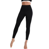 Yoga Pants with Pocket Women High Waist Hip Lift Tights Elastic Running Sports Fitness Seamless Leggings