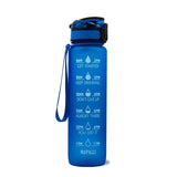 Sport Water Bottles Portable Gym Anti-fall Leak-proof Large Capacity Fitness Kettle Tritan Plastic Drink Bottle BPA Free