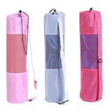 Yoga Mat Bag Zipper Waterproof Yoga Storage Bag Backpack Gym Pilates Sports Fitness Exercise Cushion Outdoor Carrying Backpack