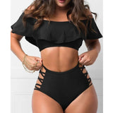 Summer Sexy Bikinis Swimwear 2022 Female Swimsuit Beachwear Push Up High Waist Bikini Set Women Swimming Bathing Suit Summer