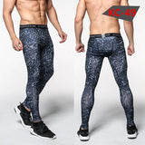 Men's Compression Pants Men Training Gym Leggings Skinny Bodybuilding Training Leggings Sport Pants Trousers Men Running Tights