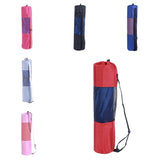 Yoga Mat Bag Zipper Waterproof Yoga Storage Bag Backpack Gym Pilates Sports Fitness Exercise Cushion Outdoor Carrying Backpack