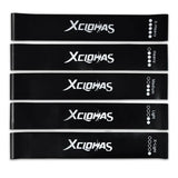 XC LOHAS Elastic Resistance Bands Mini Loops Latex Workout Bands Customized for Men Strength Training Bands Home Gym Equipment