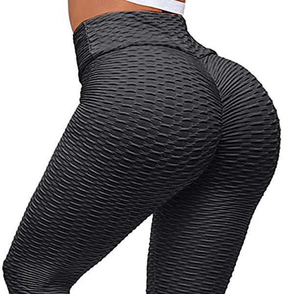 Fitness Yoga Pants Women Sexy Leggings Sport Plus Size Black leggins Jacquard Running Tights Gym Scrunch Anti Cellulite Leggings