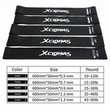 XC LOHAS Elastic Resistance Bands Mini Loops Latex Workout Bands Customized for Men Strength Training Bands Home Gym Equipment