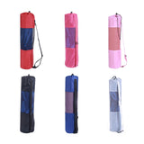 Yoga Mat Bag Zipper Waterproof Yoga Storage Bag Backpack Gym Pilates Sports Fitness Exercise Cushion Outdoor Carrying Backpack