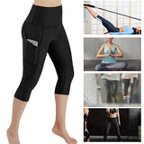 Women yoga Leggings With Pocket Push Up Jogging Female Stretchy Fitness Pants High Waist Gym Sport Fitness Workout trousers