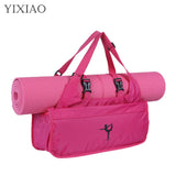 Multifunctional Waterproof Fitness Yoga Bag For Women Sport Gym Shoulder Yoga Mat Storage Bags Outdoor Training Pack Without Mat