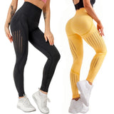 Booty Seamless Legging Sport Women Fitness High Waist Yoga Pants Fitness Gym Seamless Energy Leggings Workout Running Activewear