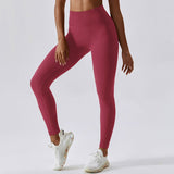 New Seamless Yoga Pant Gym Scrunch Bum Running Training Girl Tight High Waist Elastic Sports Fitness Legging Exercise Gym Wear