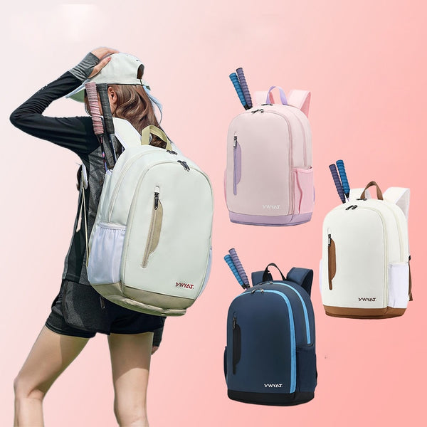 Padel Tennis Backpack for Gym Fitness Business for 3 Badminton Rackets Men Women Children Tennis Badminton Racquet Bags