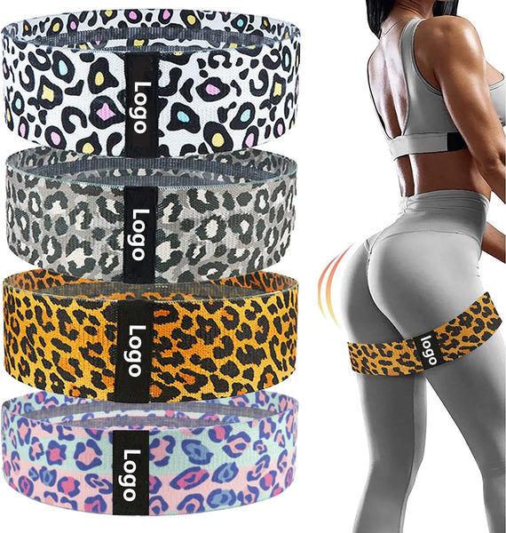 Exercise Resistance Bands for Legs Butt Fabric Non-Slip Squat Booty Bands for Working Out Hip Thigh Glute Stretch Fitness Loops