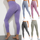 Hip Lift Seamless Leggings Women's Gym Workout Legging High Waist Yoga Pants Push Up Running Pants Gym Workout Outfit Clothing