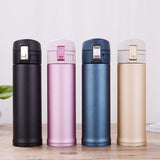 Fashion 500ml Stainless Steel Insulated Cup Coffee Tea Thermos Mug Thermal Water Bottle Thermocup Travel Drink Bottle Tumbler