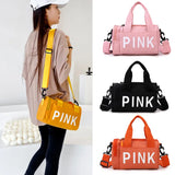 Small Gym Sports Fitness Bag for Women Travel Luggage Weekend Trend Mini Pink Fashion Women'S Handbag Female Shoulder Duffle Bag