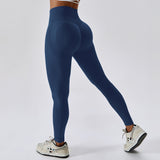 Women High Waist Fitness Leggings Gym Clothing Sports Workout Pants Push Up Yoga Leggings Seamless Sports Leggings