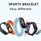 M7 Smart Watch Smartband Heart Rate Smartwatch Fitness Tracker Blood Pressure Sport Bracelet for Mi Band Men Women